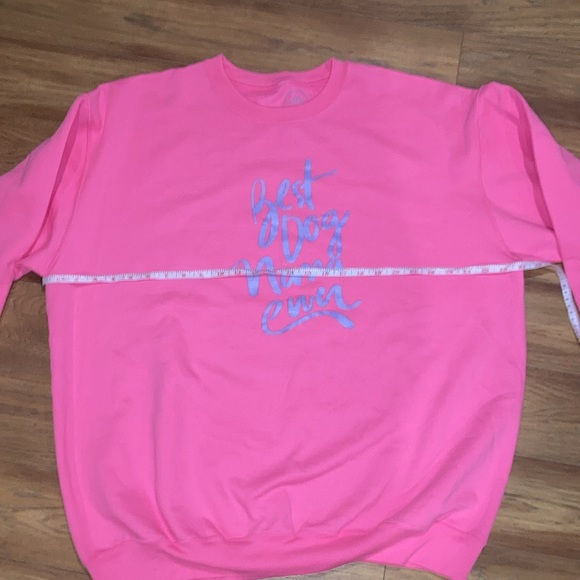PAWZ Pink Crewneck "Best Dog Nana Ever" Size XXL - Picture 6 of 7